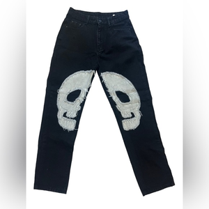 Kollyy skull jeans women’s size medium‎